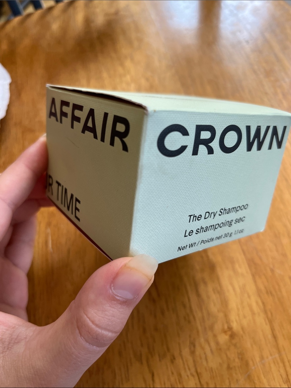 Crown Affair LG dry shampoo NWT